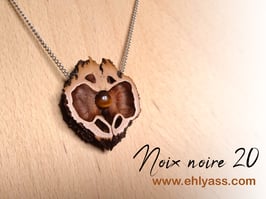 Pendentif Noix noire N°20