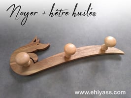 Patère Petit renard ou loup