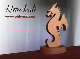 Sculpture Dragon dressé