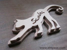 Plaque de porte Chat