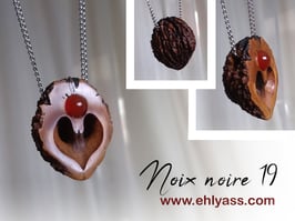 Pendentif Noix noire N°19