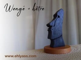 Petite sculpture Géant Moai de l'île de Pâques Rapa Nui