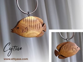 Porte-clé Poisson Papillon