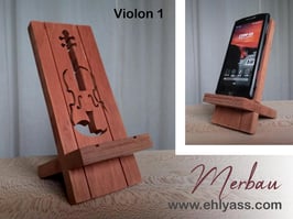 Support de portable Violon 1