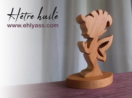 Sculpture Lutin ailé