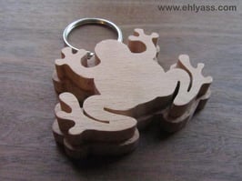 Porte-clés Grenouille (2 bois)