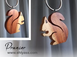 Porte-clé écureuil