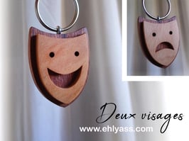 Porte-clés Théâtre (1 ou 2 bois)