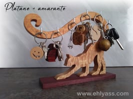 Présentoir à portes-clés Chat