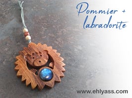 Suspension Hérisson + pierre