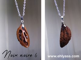Pendentif Noix noire N°6