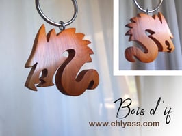 Porte-clé Dragon lisse