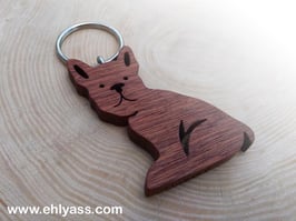 Porte-clé Chien bouledogue