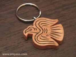 Porte-clé Corbeau viking