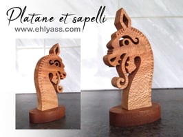 Sculpture viking Drakkar simple (ÉPAIS)