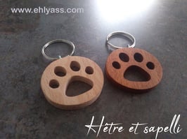 Porte-clé patte de chat