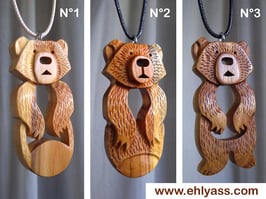 Amulettes Totem ours