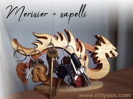 Présentoir  à portes-clés Dragon volant