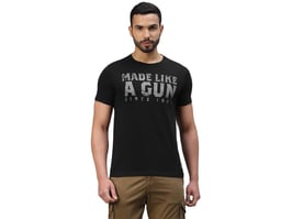 T-Shirt Royal Enfield "Made Like a Gun" Black RLATSS23007