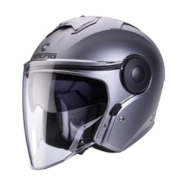 SOHO Matt Gun Metal Caberg Casco Jet