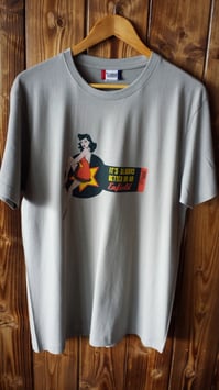 T-Shirt Royal Enfield Pin-Up grey