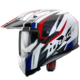XTRACE SAVANA white/red/blu casco integrale Caberg