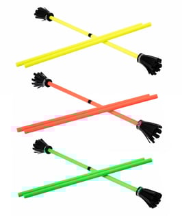 Bâton fleurs avec baguettes