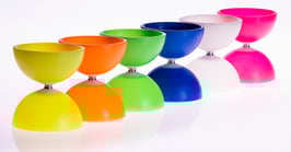 Diabolo set starter: Petit diabolo avec baguettes bois