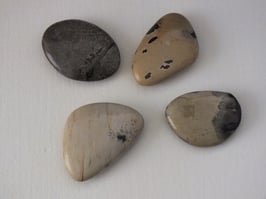 Jaspe porcelanite en pierres roulées