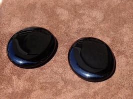 Obsidienne noire en palets roulés