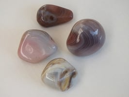 Agate du Botswana en pierres roulées