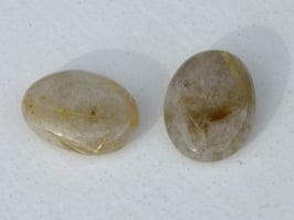 Quartz rutile en palets roulés