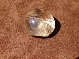 Quartz rutile "loupe"