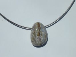 Agate du Mexique en pierres percées