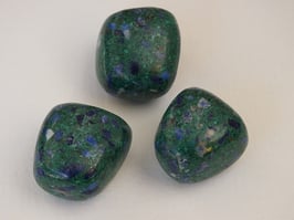 Azurite-malachite en pierres roulées