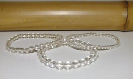 Bracelets en cristal de roche