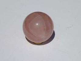 Boules en quartz rose