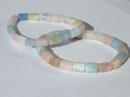 Bracelets en béryl tubes