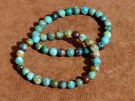Bracelets en chrysocolle