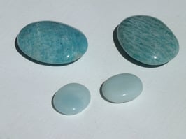 Amazonite en palets roulés