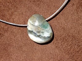 Jaspe océan en pierres percées