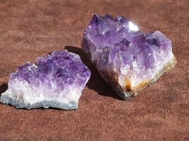 Améthyste druse brute