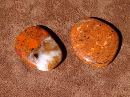 Jaspe bréchique en palets roulés