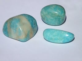 Amazonite en pierres roulées