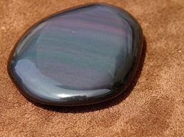 Obsidienne arc-en-ciel en palets roulés