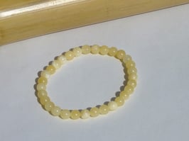 Bracelets en calcite orange
