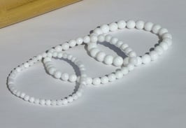 Bracelets en jade blanc