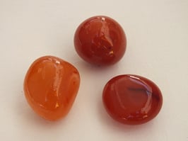 Cornaline en pierres roulées