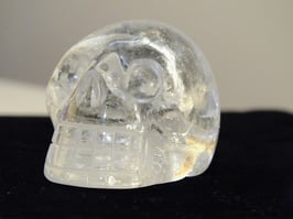 Crâne en cristal de roche