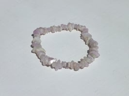 Bracelets en kunsite baroques